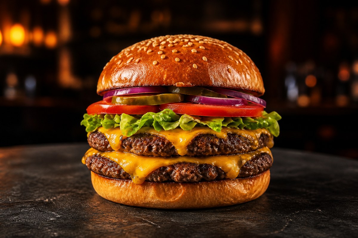 Cheddar Burger